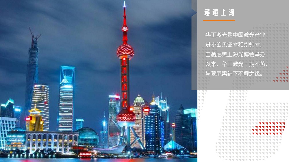 3月14-16日，上海新國際博覽中心W3館3102，華工激光期待與您再遇見~